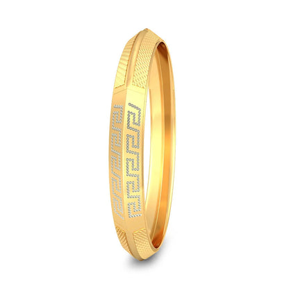 "Uniquely Designed Round Kada: A Beautiful Statement Piece"