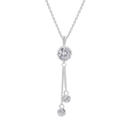 Elegance Elevated Exquisite Necklace in Pure 925 Silver