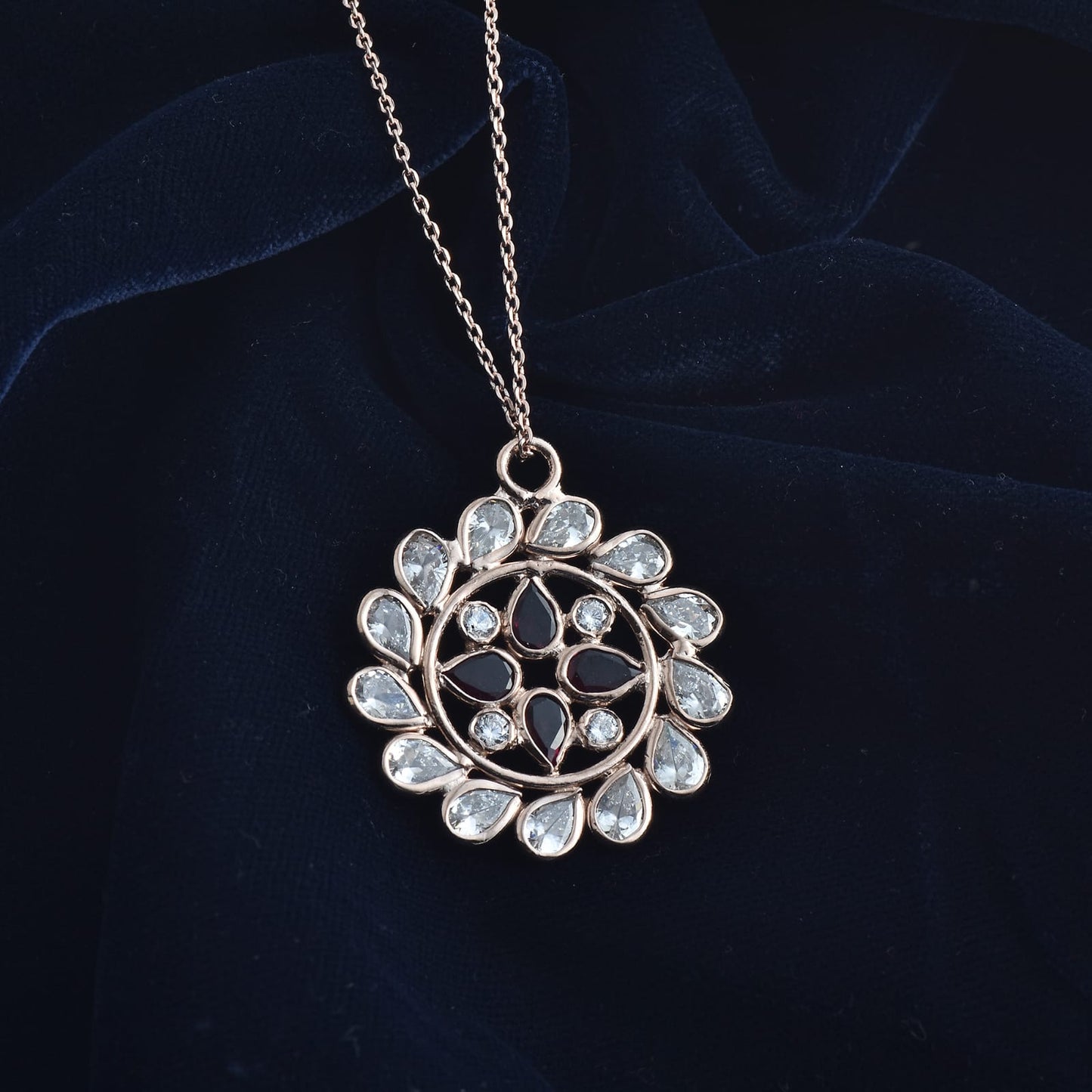 Rose Gold Plated Neckless- A Touch Of Timeless Elegance