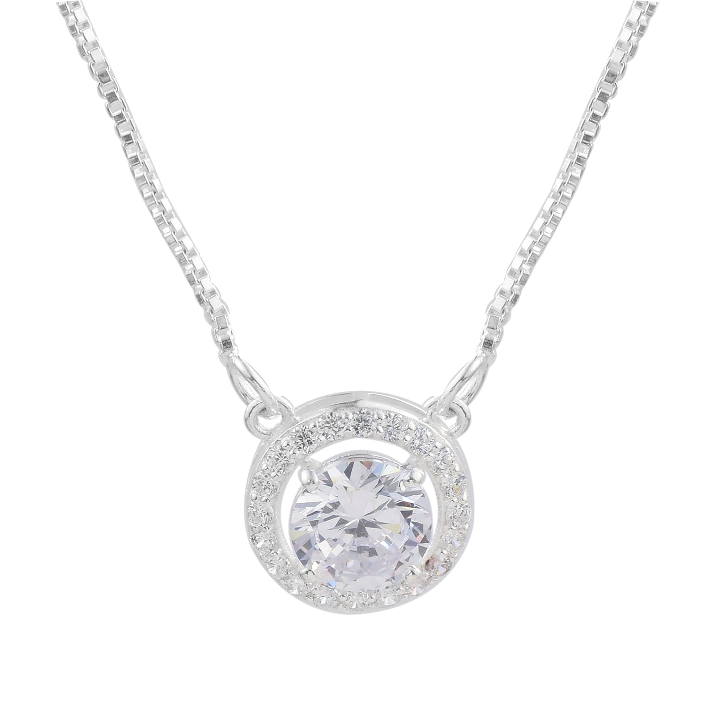 Silver Drizzle Drop Neckless