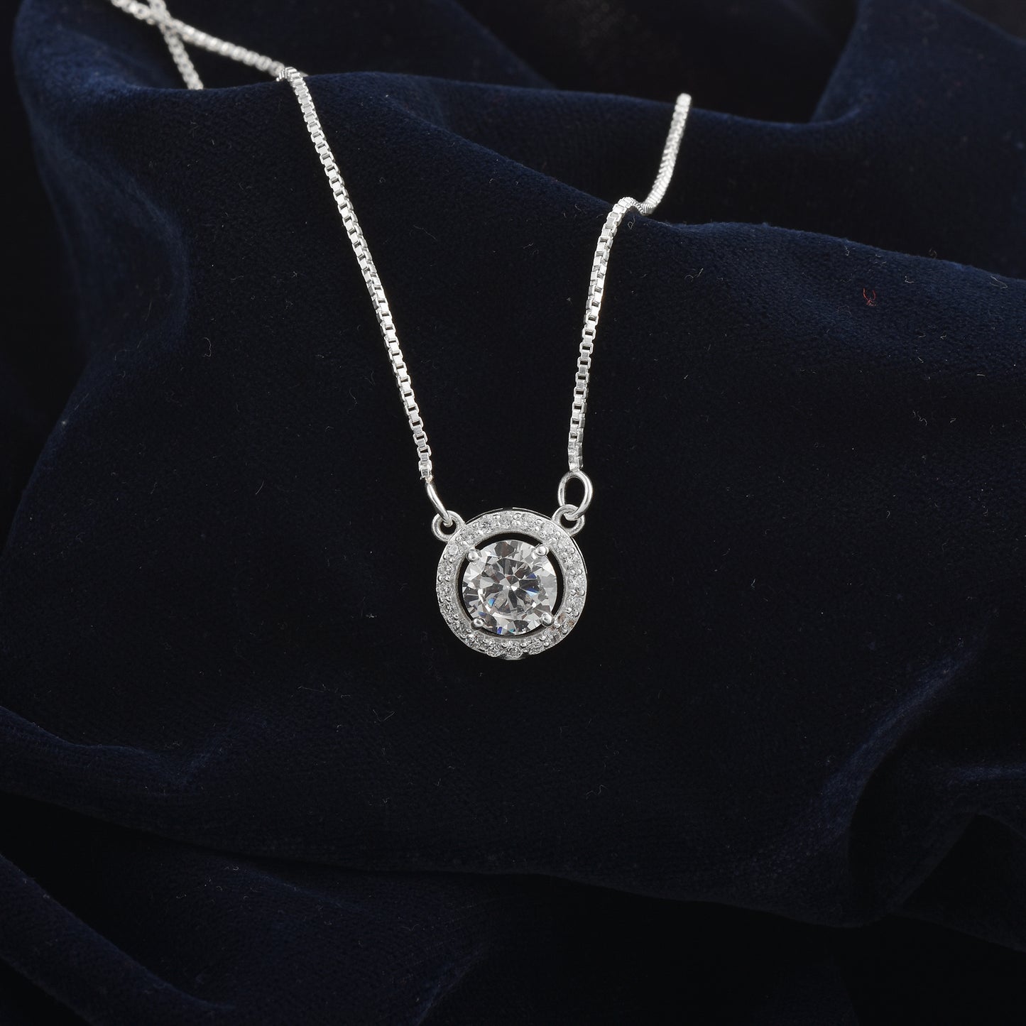 Silver Drizzle Drop Neckless