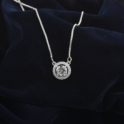 Silver Drizzle Drop Neckless