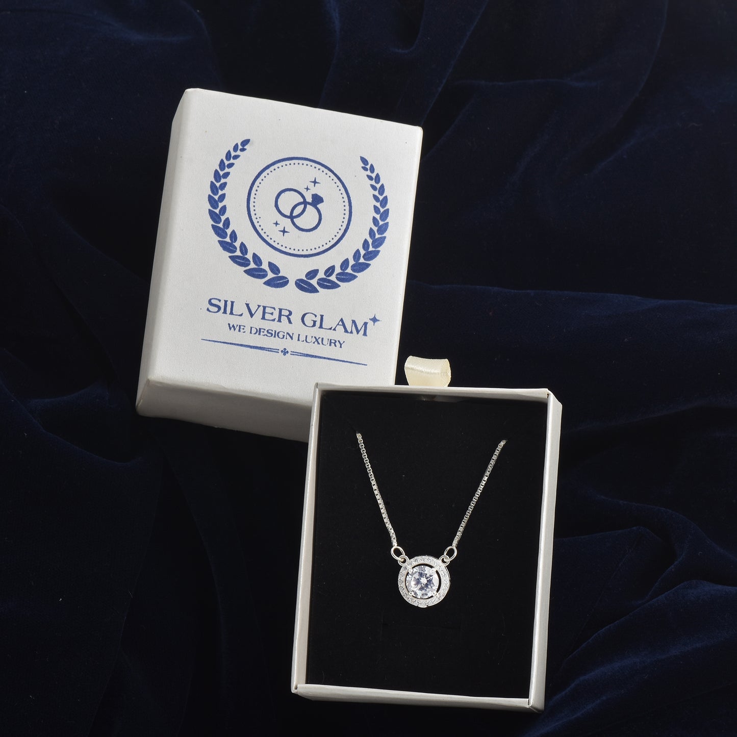 Silver Drizzle Drop Neckless