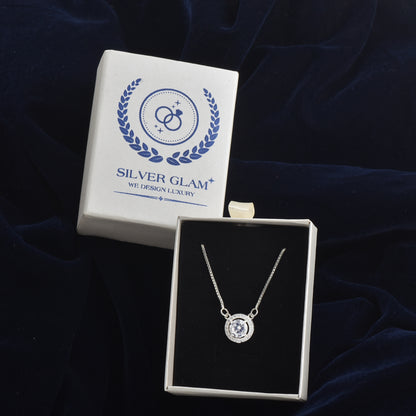 Silver Drizzle Drop Neckless