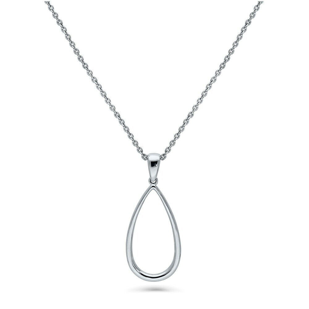 "Radiant Elegance: Sterling Silver Necklace Set"