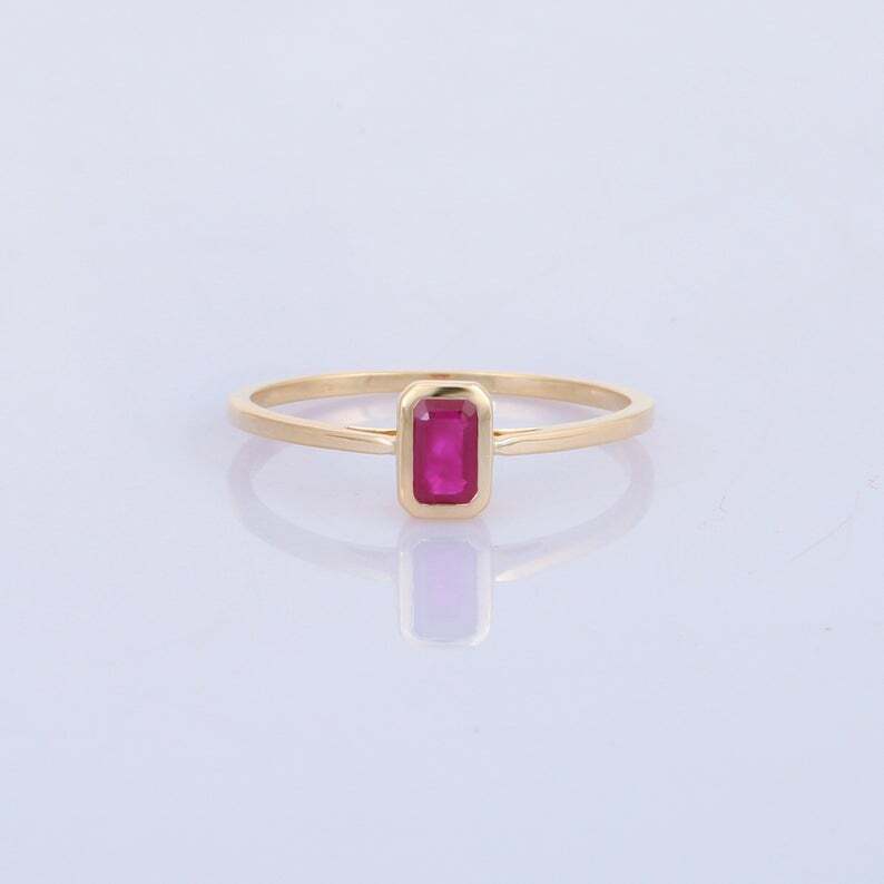 "Ruby Red Elegance: The Perfect Ruby Stone Ring"