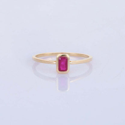 "Ruby Red Elegance: The Perfect Ruby Stone Ring"