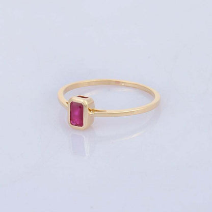 "Ruby Red Elegance: The Perfect Ruby Stone Ring"