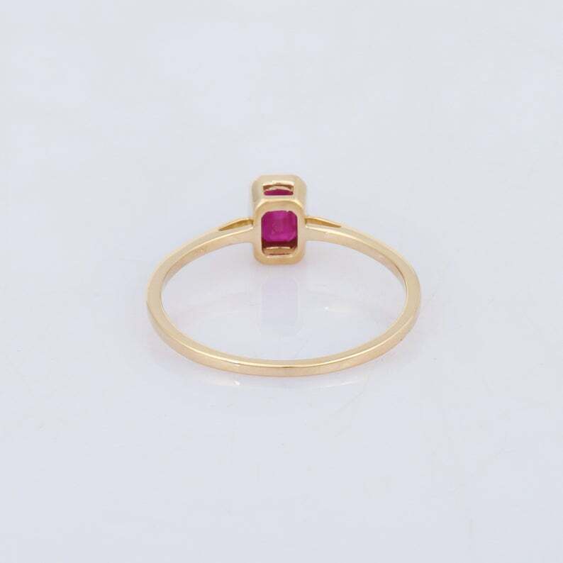 "Ruby Red Elegance: The Perfect Ruby Stone Ring"