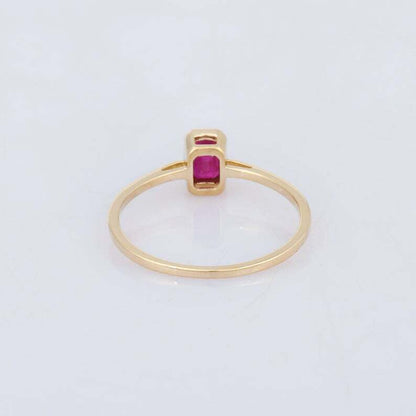 "Ruby Red Elegance: The Perfect Ruby Stone Ring"